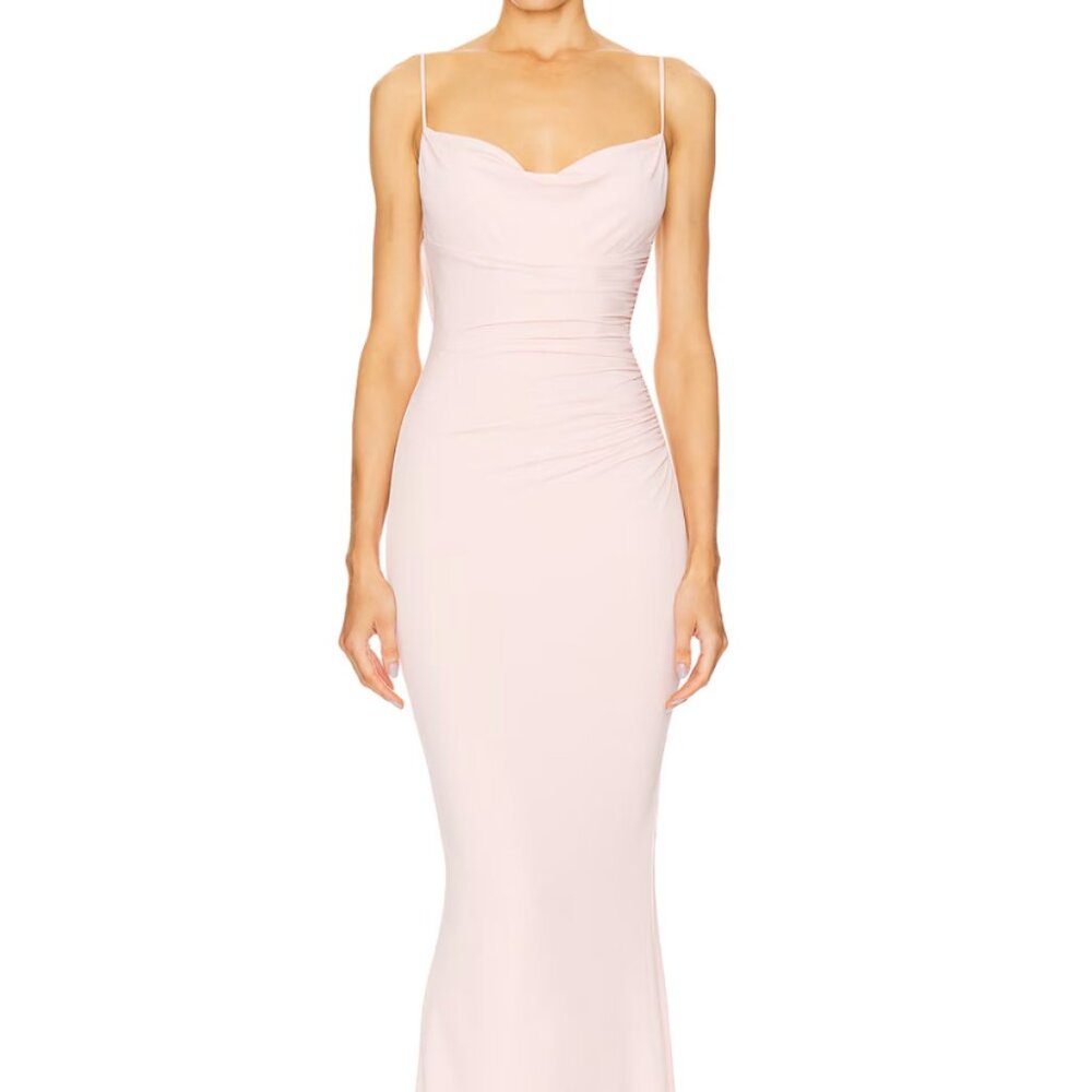 Katie May Surreal Dress in Blush - Size XS